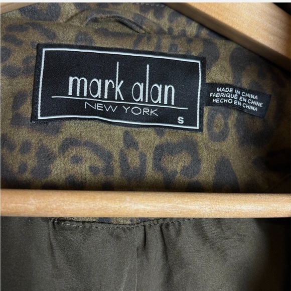 Women's Faux Suede Leopard Print Moto Jacket Full Zip Sm Boho Biker Zip Cuffs - Picture 5 of 6